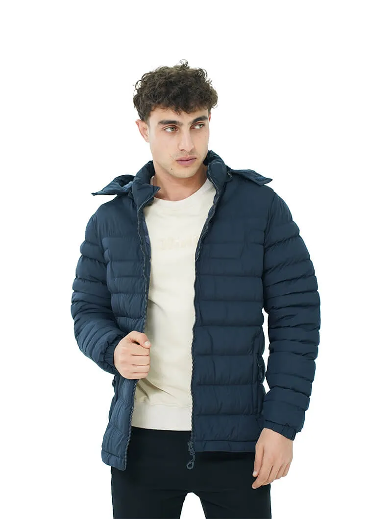 Doudoune déperlante matelassée